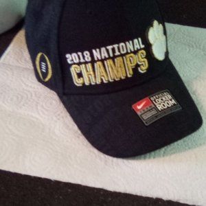 2018 Nike Clemson Tigers Football National Championship Hat